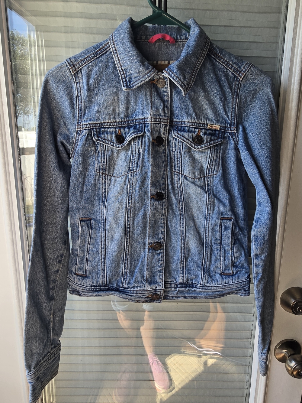 Hollister Light Blue Women's Denim Jacket